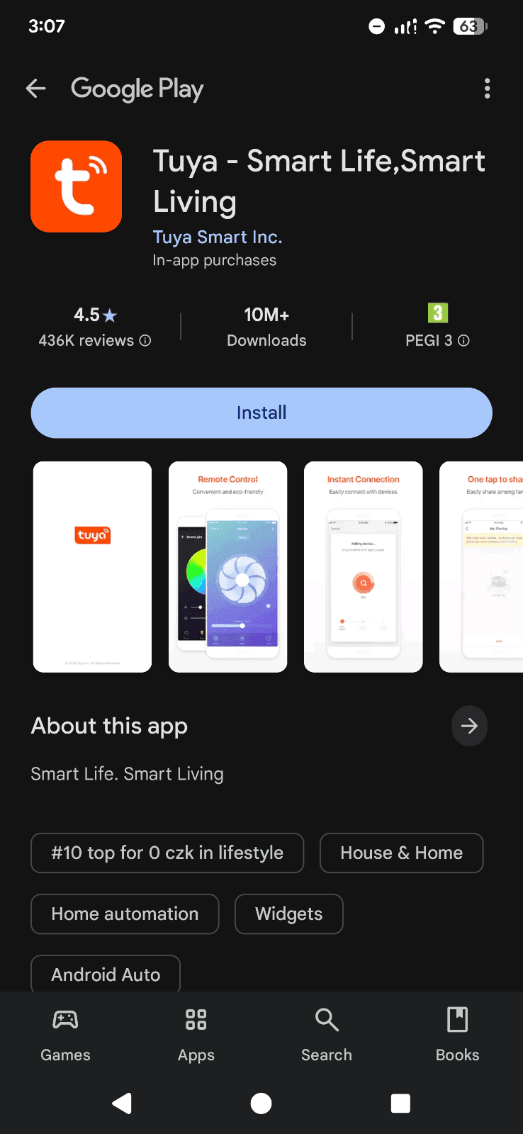 Aerium Oxion Q490WH google play