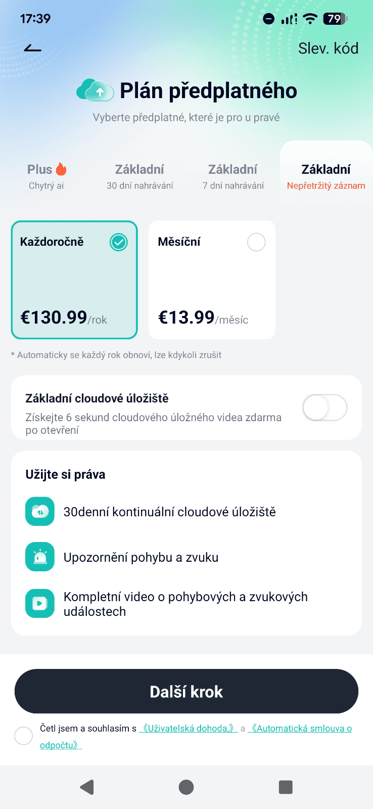 Aerium Zooma 25F základní program