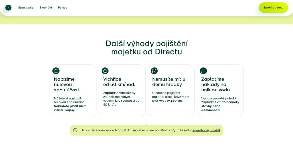 Pojištění domácnosti a nemovitosti - recenze direct