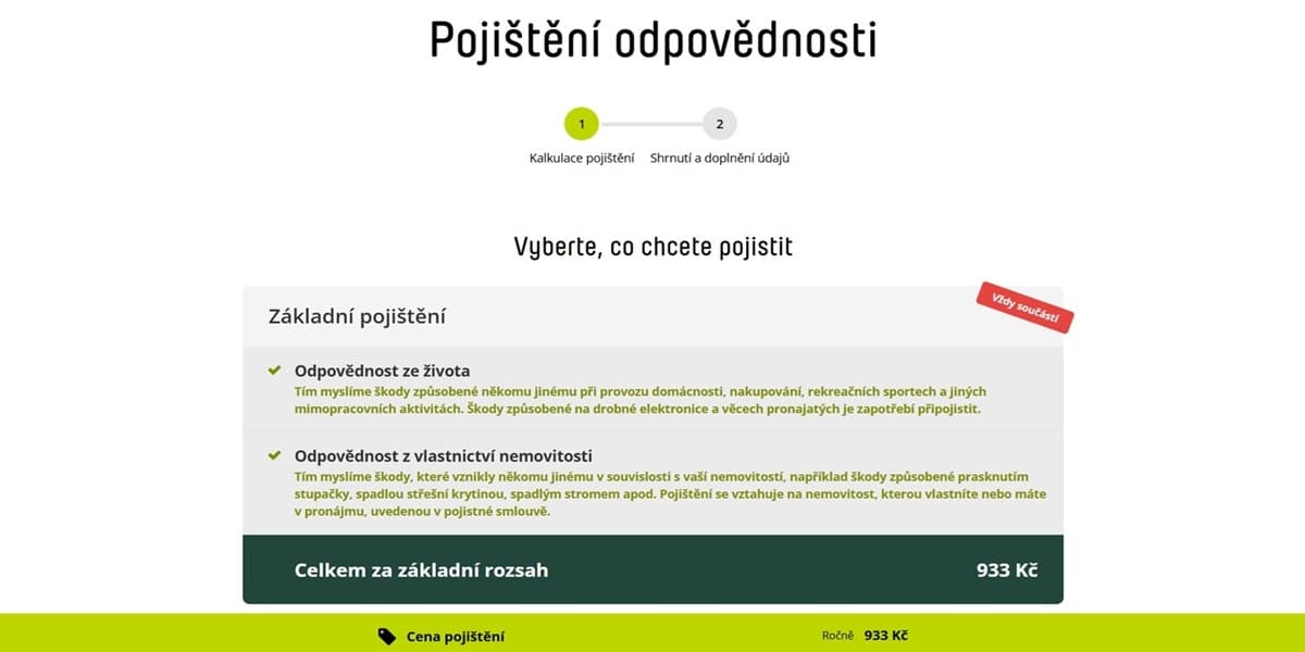 Pojištění odpovědnosti - recenze direct