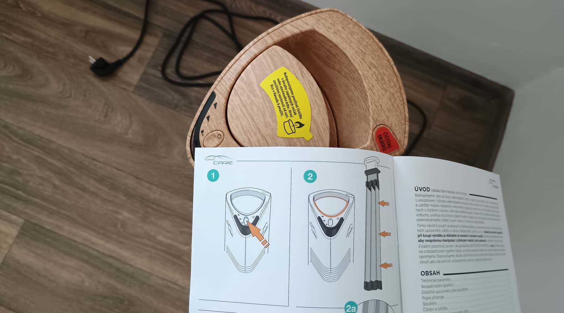 Recenze čističky vzduchu Ionic-CARE Triton X6 - údržba a provozní náklady01