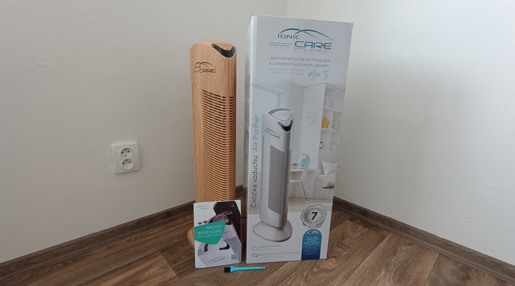 Recenze čističky vzduchu Ionic-CARE Triton X6 - balení a zpracování01
