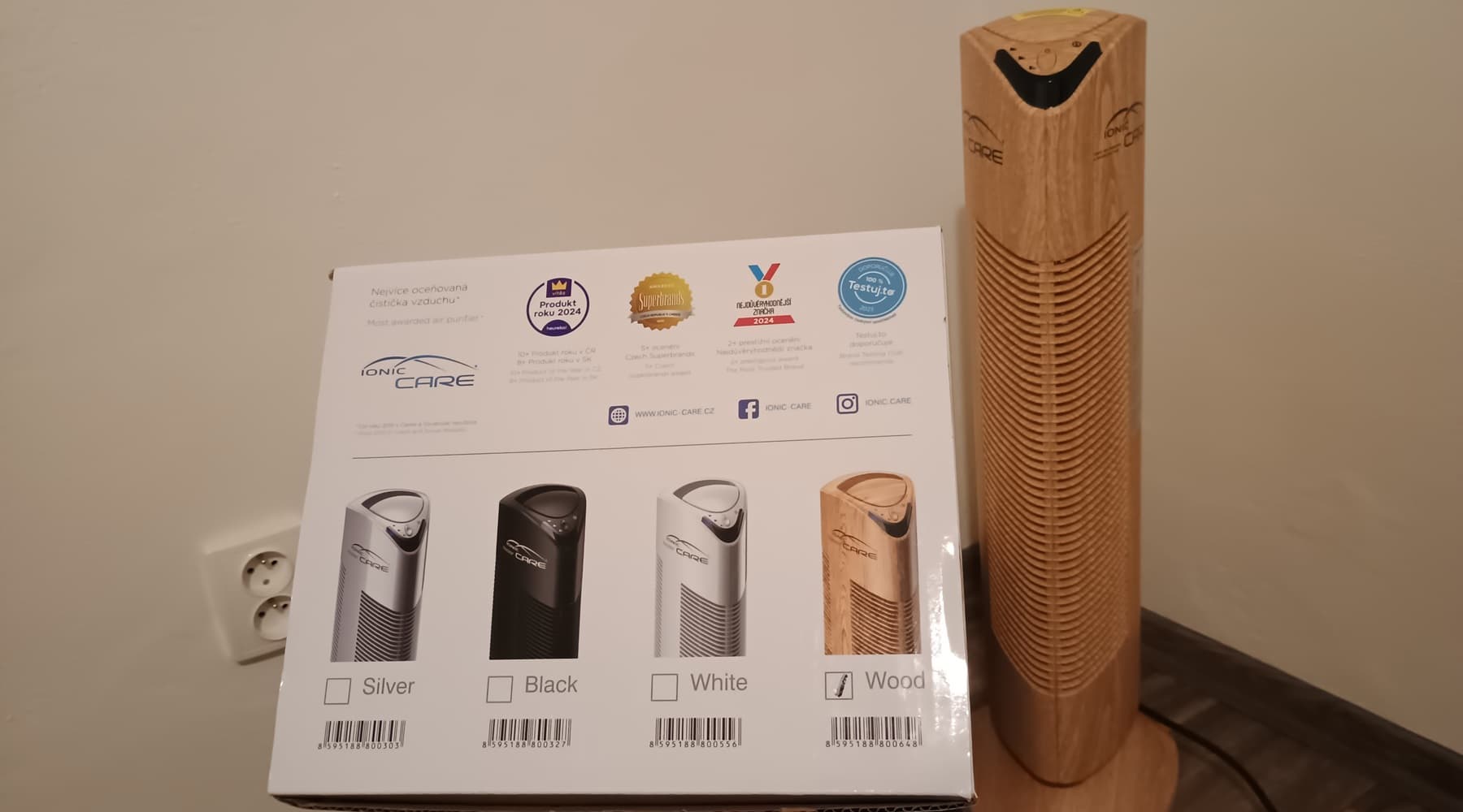 Recenze čističky vzduchu Ionic-CARE Triton X6 - balení a zpracování10