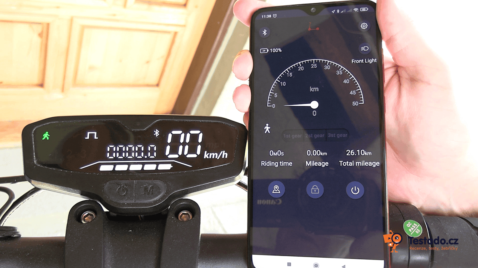 aplikace kcq scooter koloběžka lambreto max recenze