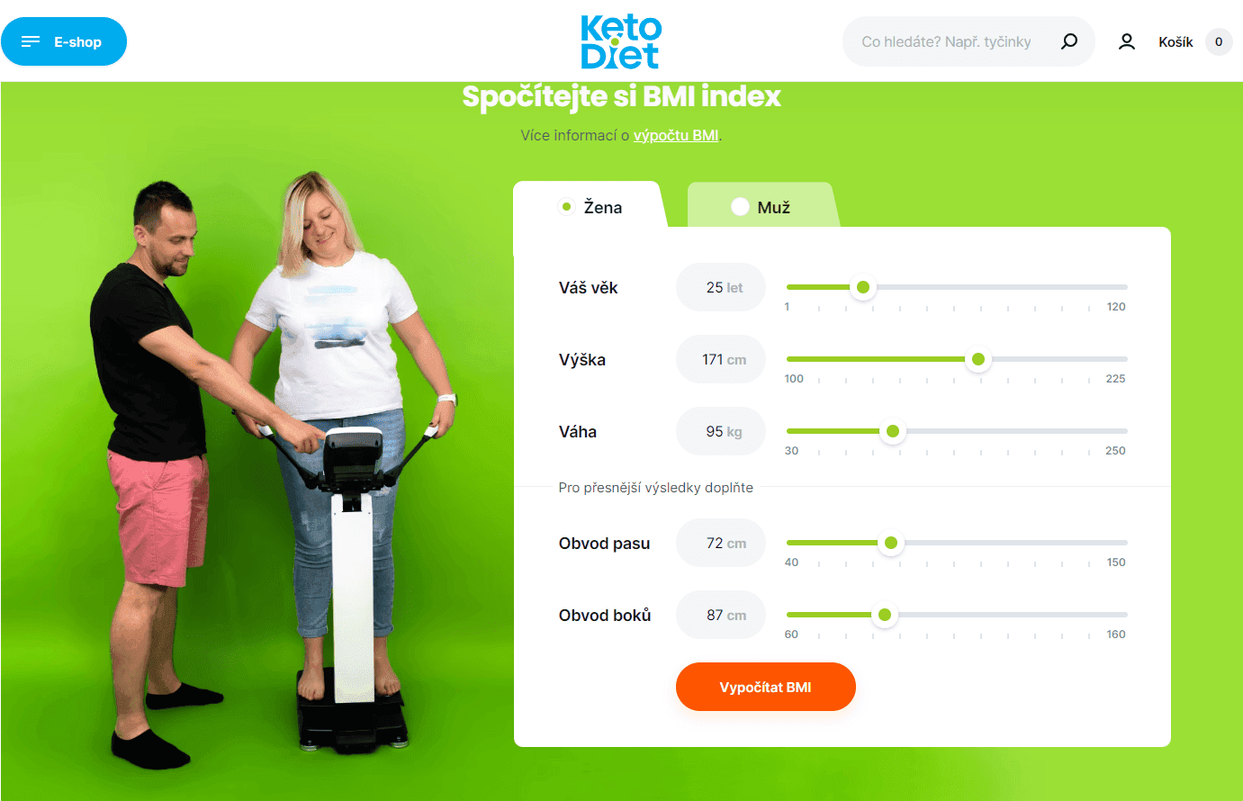 BMI index KetoDiet