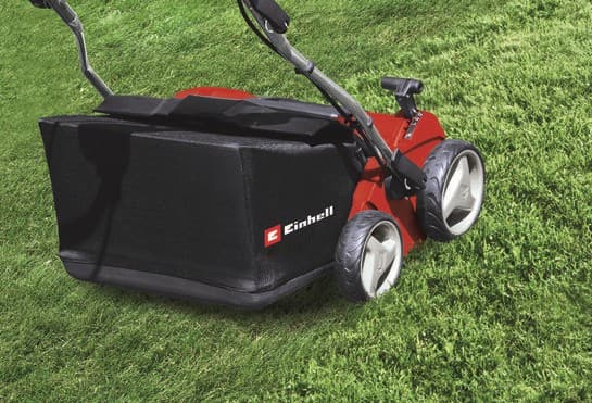 Výkon a objem koše u Einhell GE-SA 1435