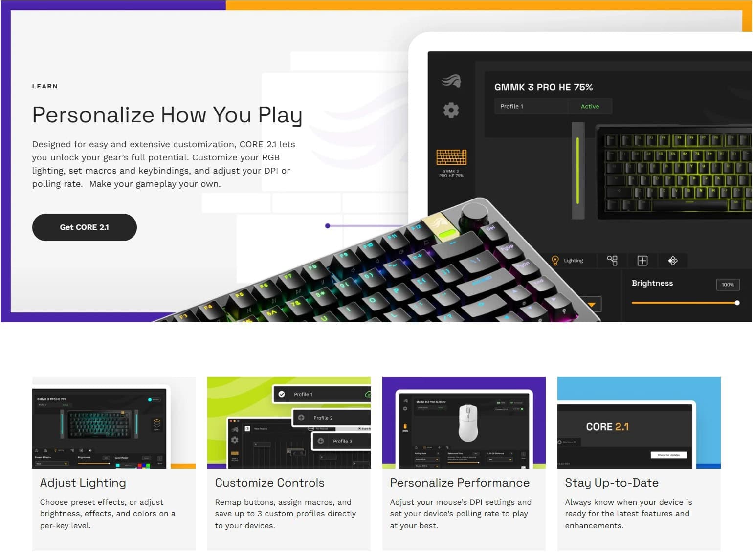 Glorious GMMK3 Core 2.1