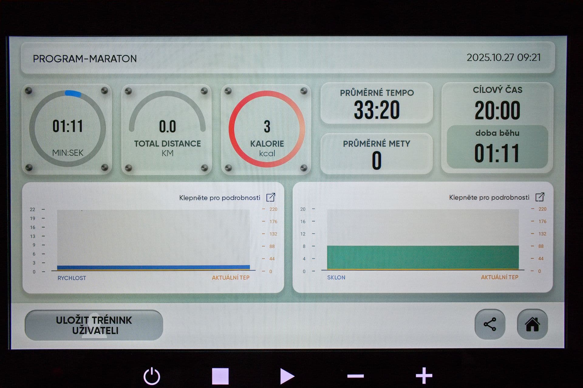 trénink běžecký pás inSPORTline ZenRun 120, Testado testování pásu