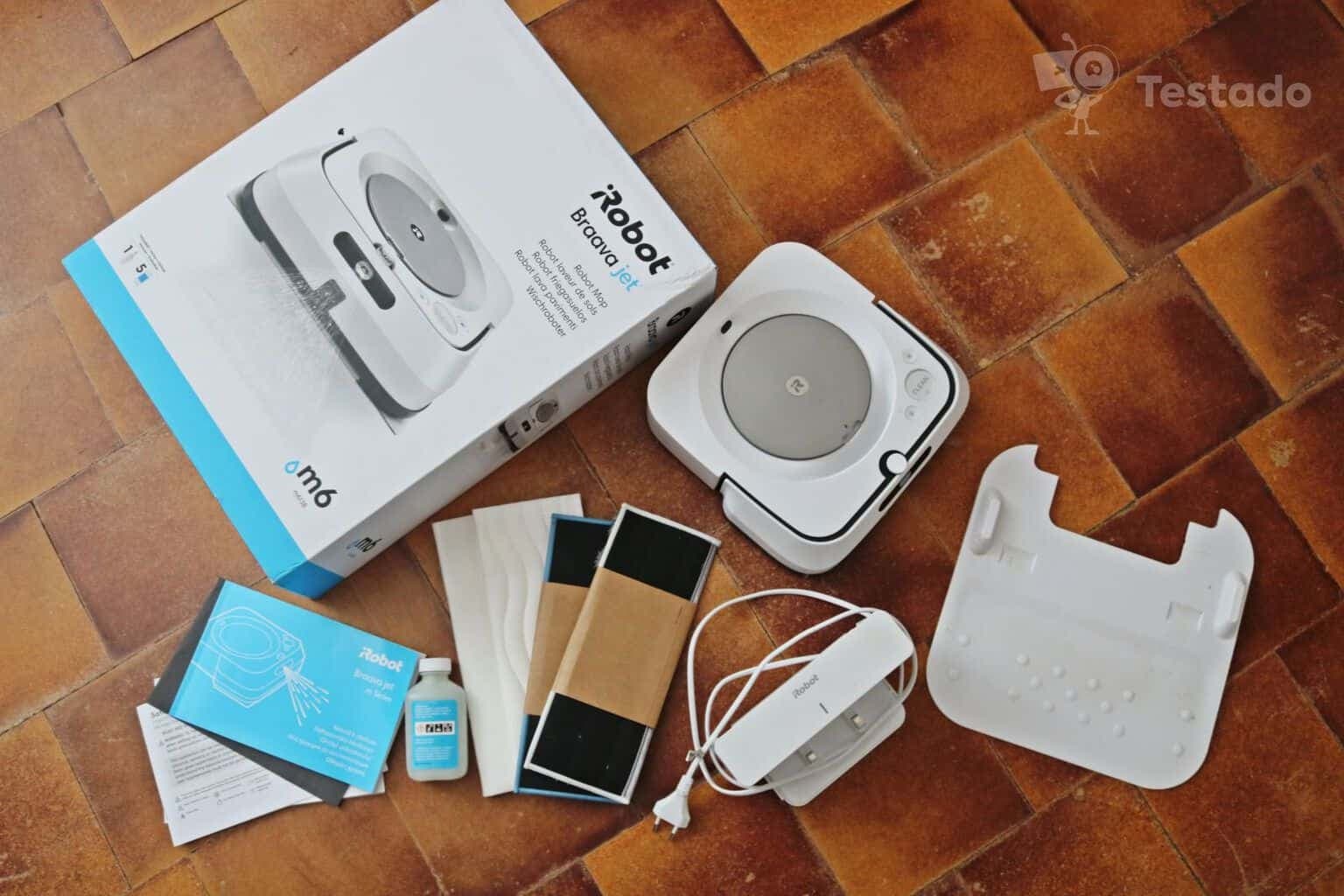 iRobot Braava jet m6 obsah balení