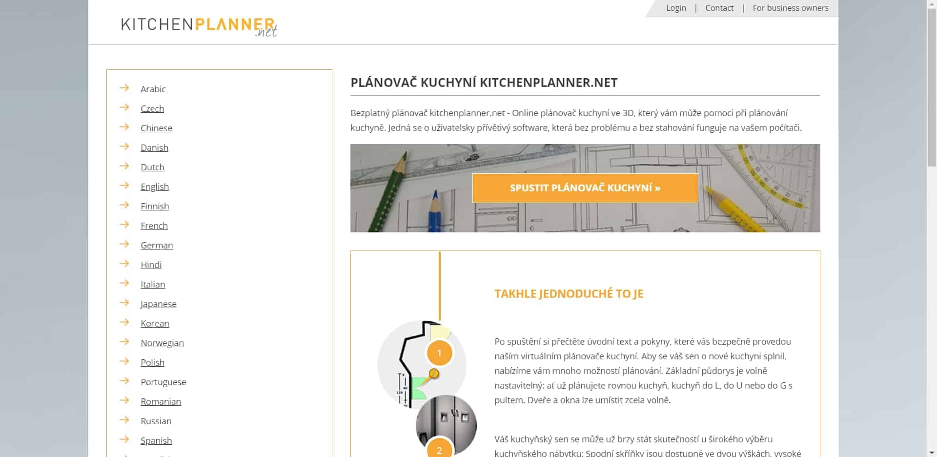 KitchenPlanner.net - plánovač kuchyní zdarma srovnání
