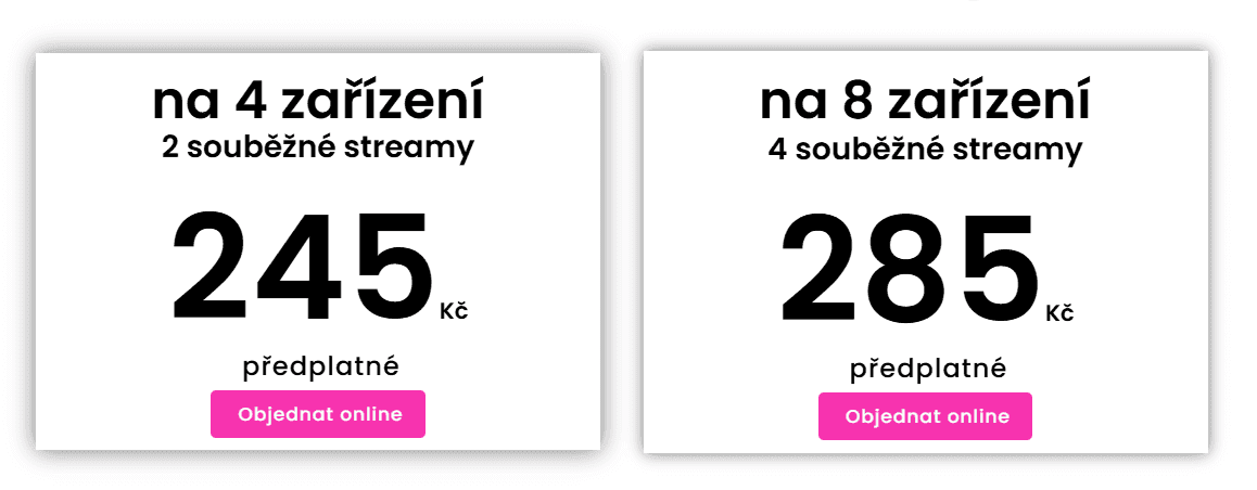 nejpripojeni cena