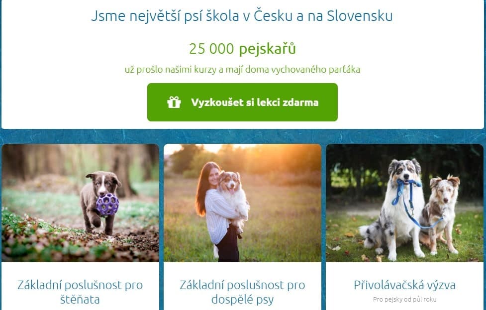 Online psí škola recenze testado
