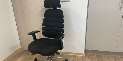 test kancelářské židle SPINE