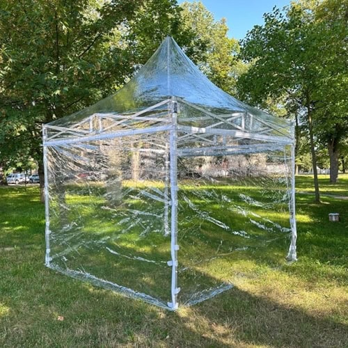 TENTino BH TRANSPARENT 3×3 m: Product review