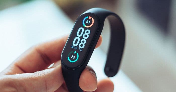 Displej detail Smart Band
