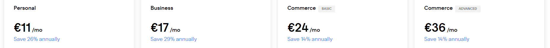 squarespace programy