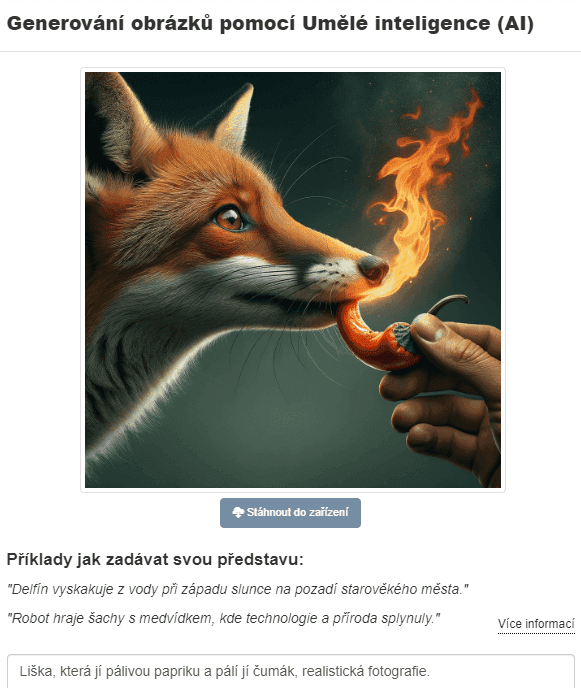 vytvorsipotisk.cz potisk umělá inteligence